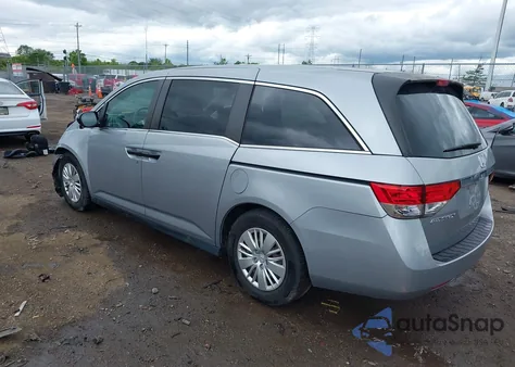 2016 Honda Odyssey Lx from USA, damaged, VIN 5FNRL5H21GB133041